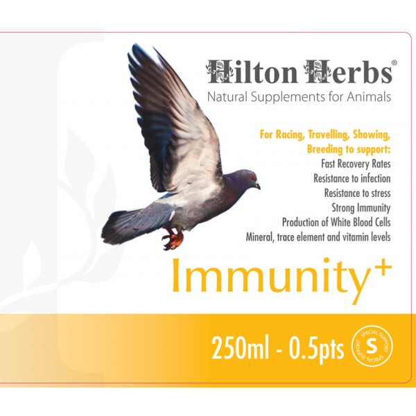 Immunity+ - 0.5pt Bottle Back Label